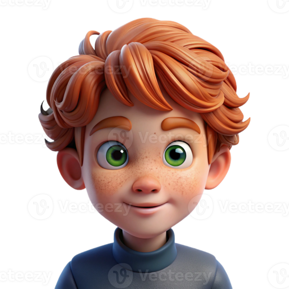 dramatic vintage Portrait of a curious child with wide eyes, freckles, and messy hair, illuminated by soft, natural light. Impressionistic style authentic png