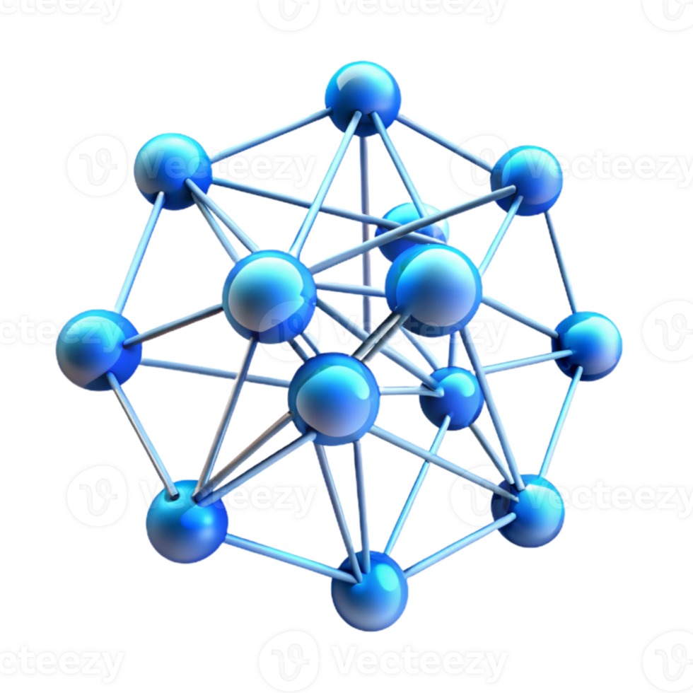 beautiful traditional A complex network of interconnected lines and dots, glowing with a cool, blue light, data visualization style authentic png
