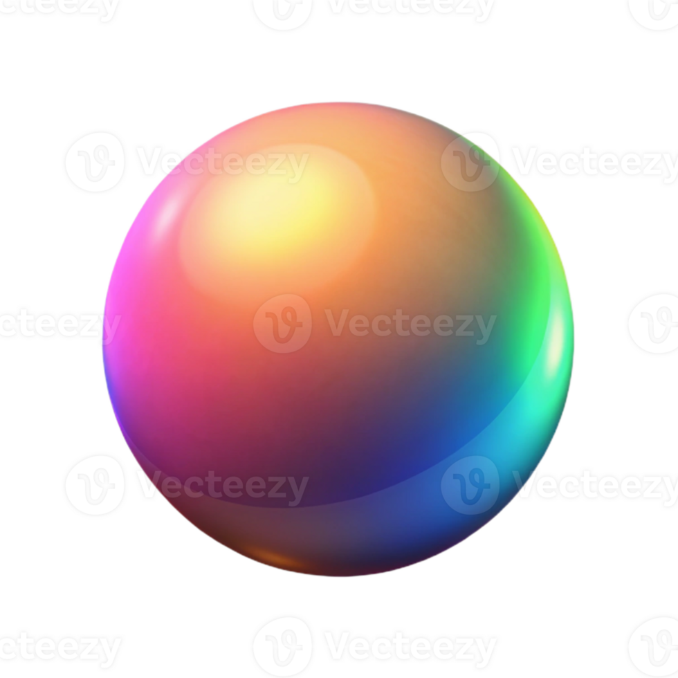 elegant rustic A single, luminous orb emitting a spectrum of colors, lit by an internal light source, minimalist style professional png