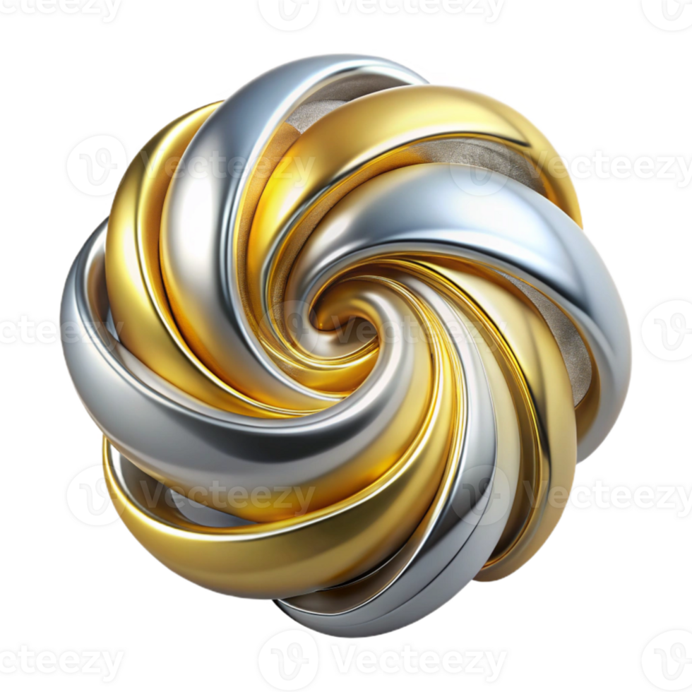impressive abstract A swirling mass of liquid metal in shades of silver and gold, illuminated by a dramatic, chiaroscuro lighting, Baroque style professional png