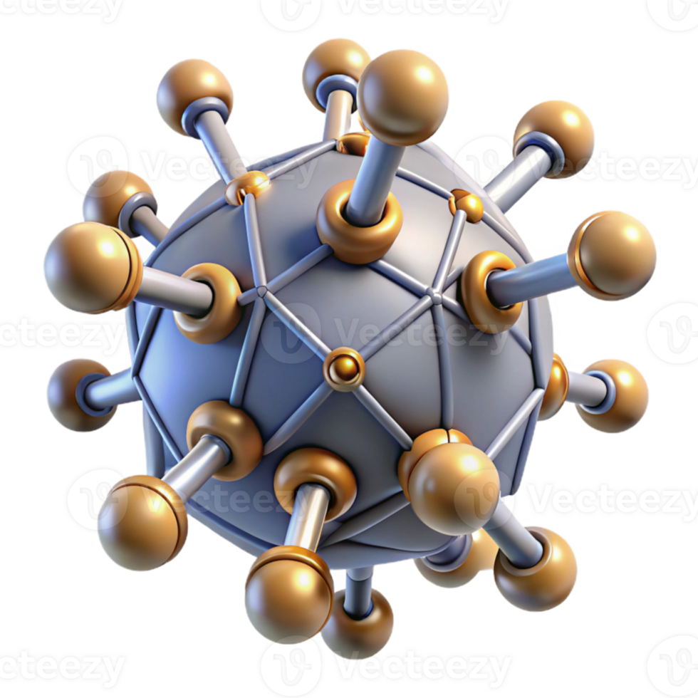 vibrant traditional A microscopic view of nanobots assembling themselves into a complex, geometric structure, illuminated by scanning electron microscope lighting. Scientific visualization style 4K png