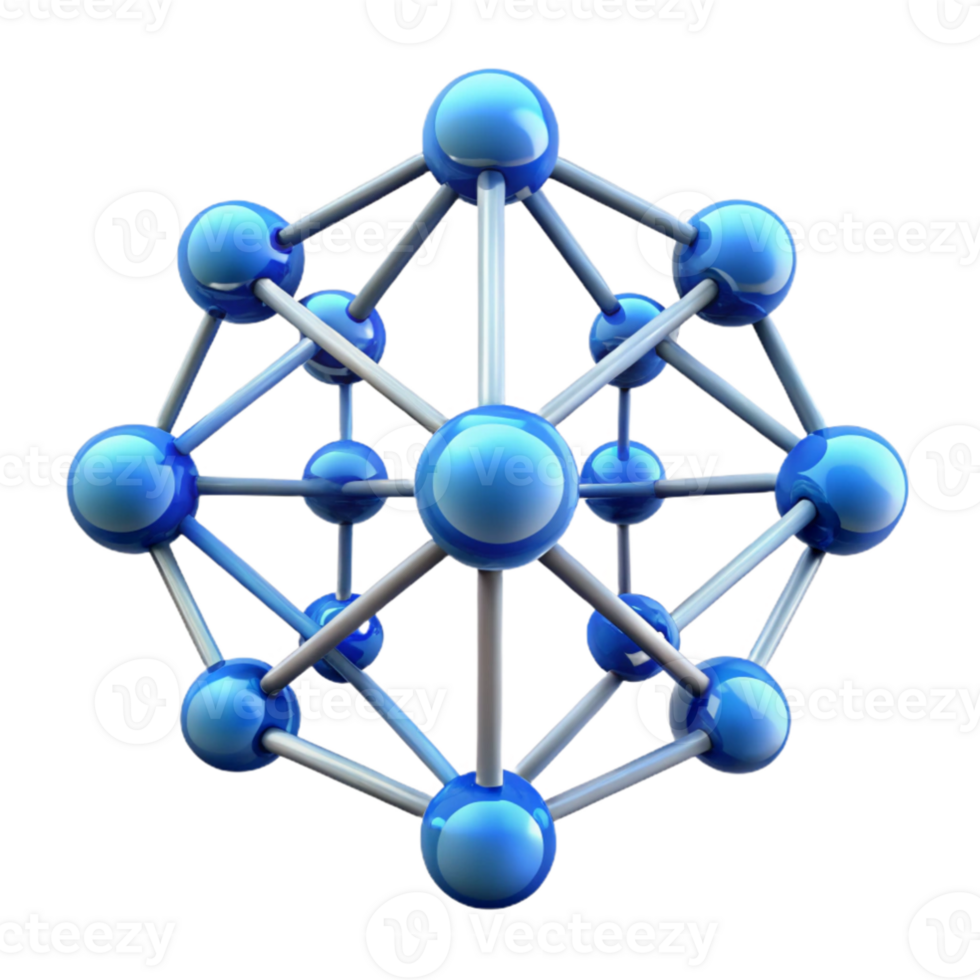 beautiful abstract A network of interconnected, glowing data nodes forming a complex, three dimensional web, rotating slowly in a dark, digital void. Data visualization style detailed png