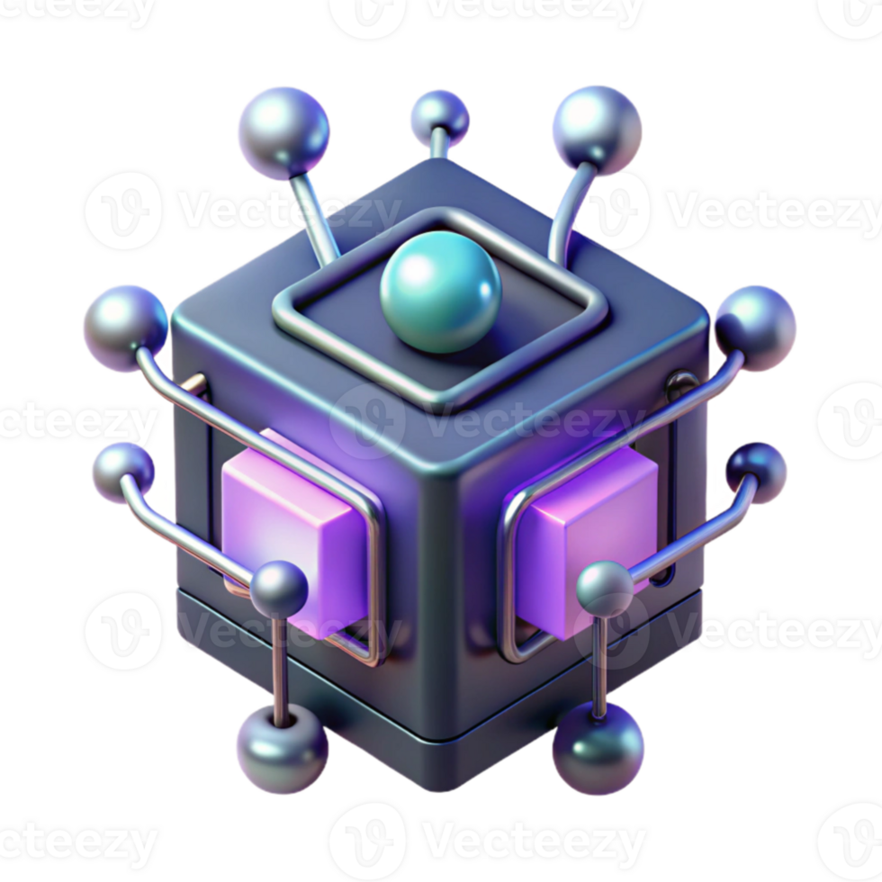 serene vintage A quantum computer processing complex data, glowing qubits suspended in a dark void, abstract and scientific style 4K png
