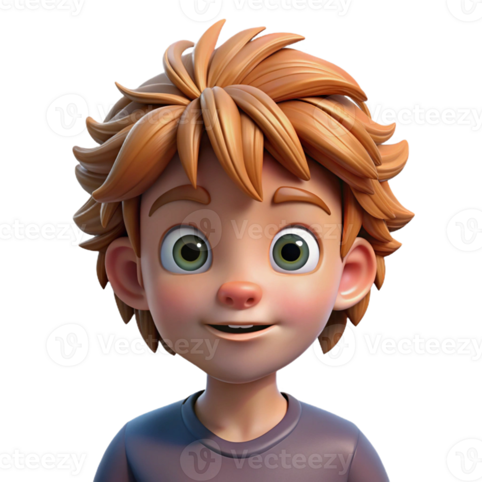 impressive classic Portrait of a curious child with wide eyes and messy hair, natural window lighting, impressionist style detailed png