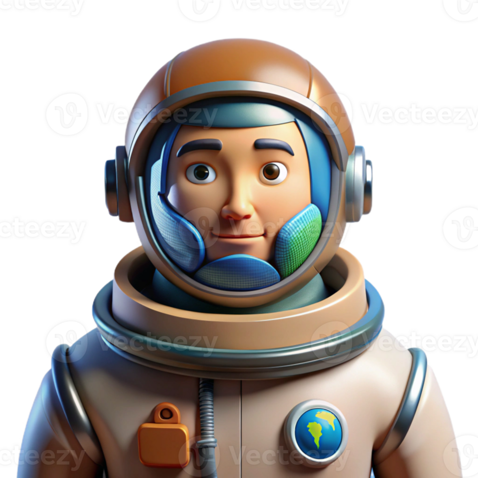 impressive traditional Portrait of a stoic astronaut in a full spacesuit, reflecting the Earth in their visor. Low-key lighting with a single rim light. Photorealistic style high quality png