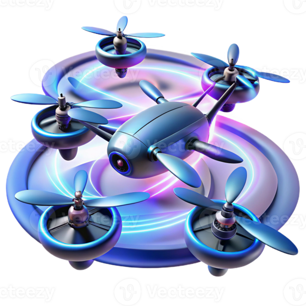 extraordinary modern A group of drones forming a dynamic, synchronized aerial display, light trails streaking across the night sky, long exposure photography genuine png