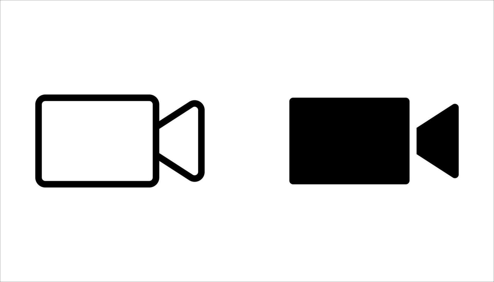 reel icon set vector