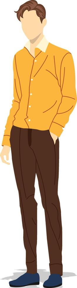 Stylish Man Illustration vector