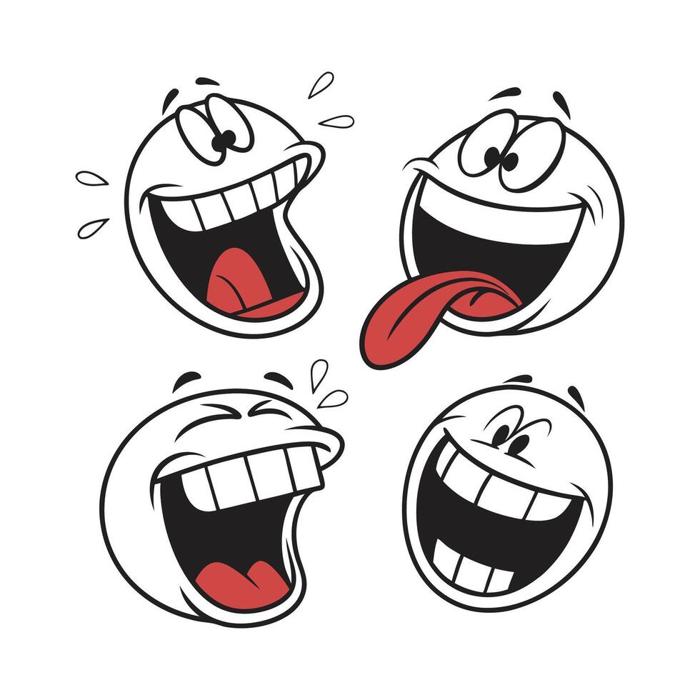 Cartoon emotive emotive emotive emotive emotive emotive emotive emotive emot vector