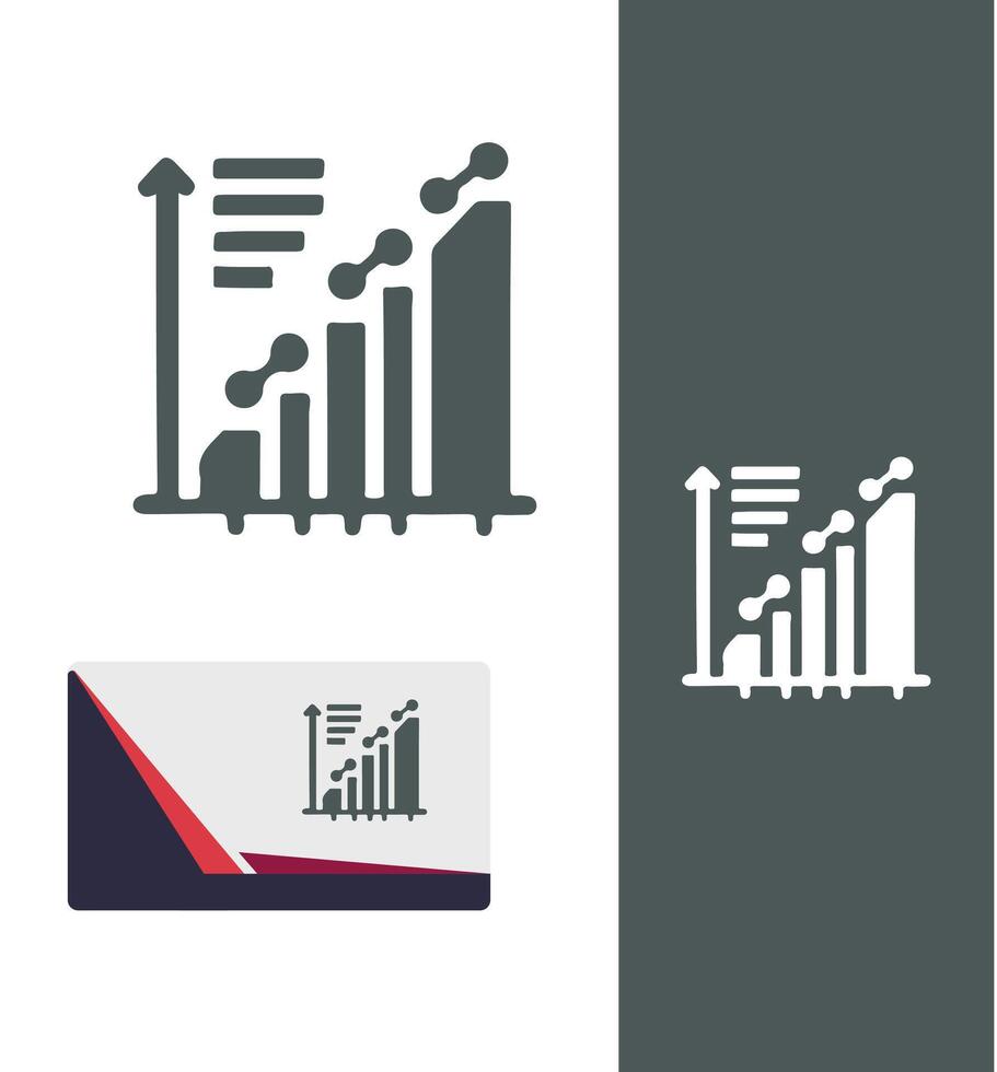 Wealth Wave finance chart vector