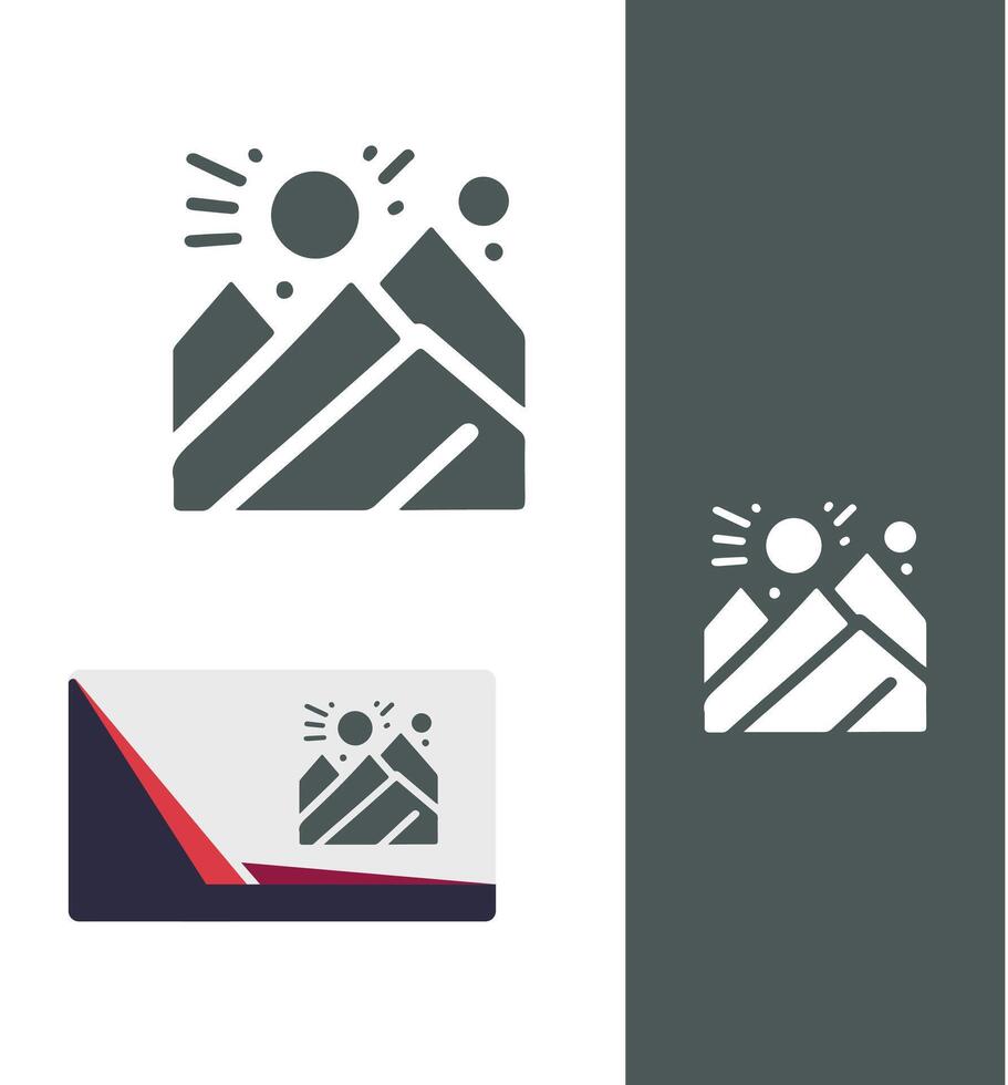 Revenue Range finance chart vector