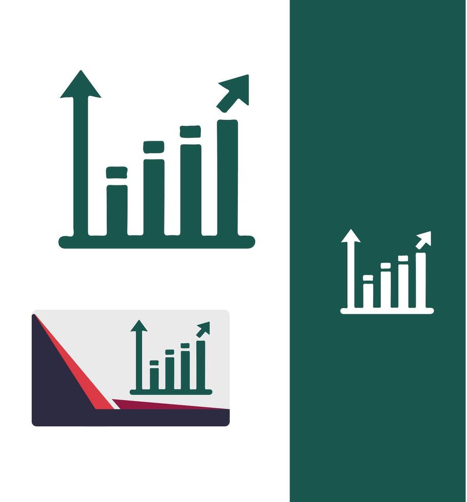 Asset Atlas finance chart vector