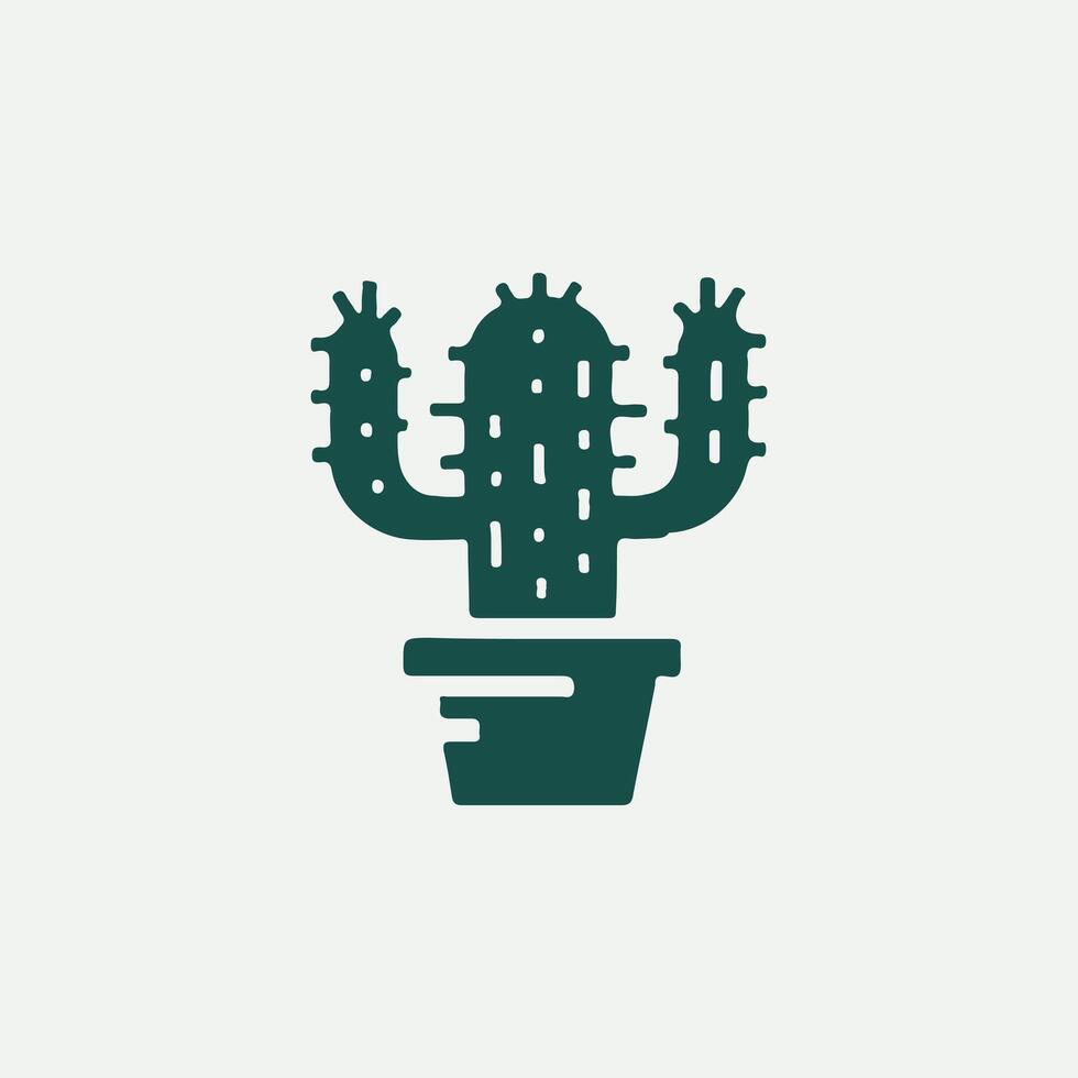 Cactus Sky Logo Design vector