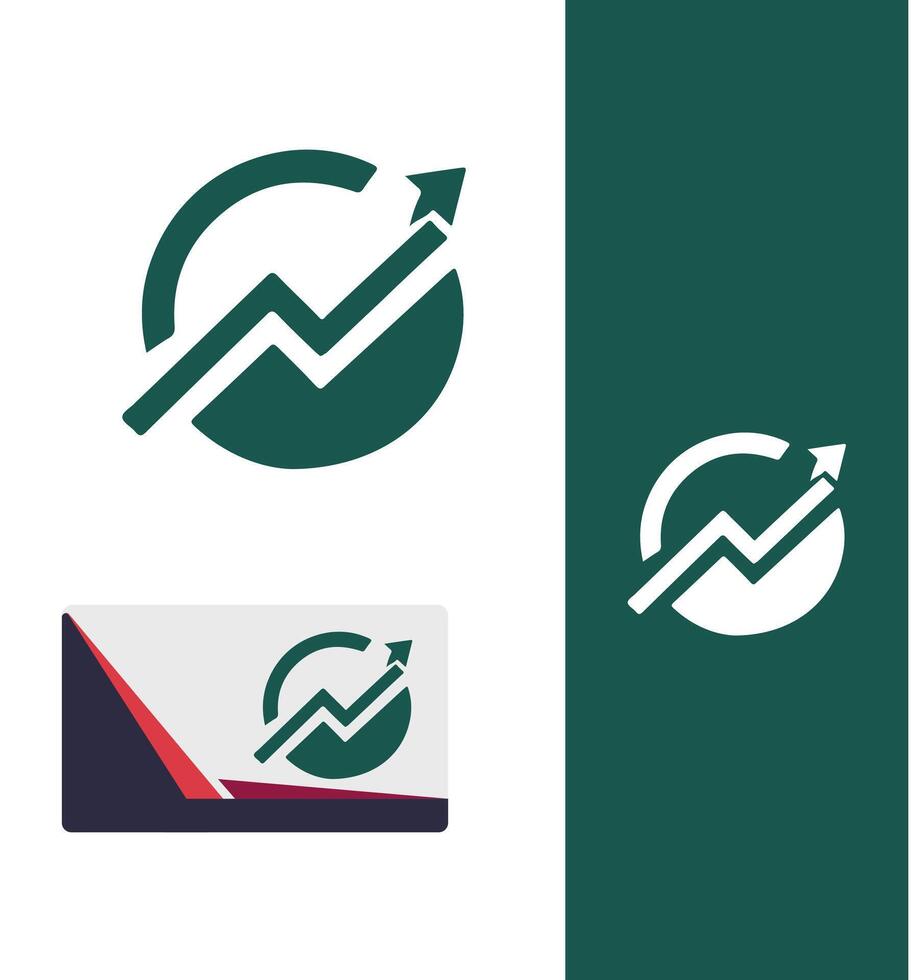 Wealth Window finance chart vector