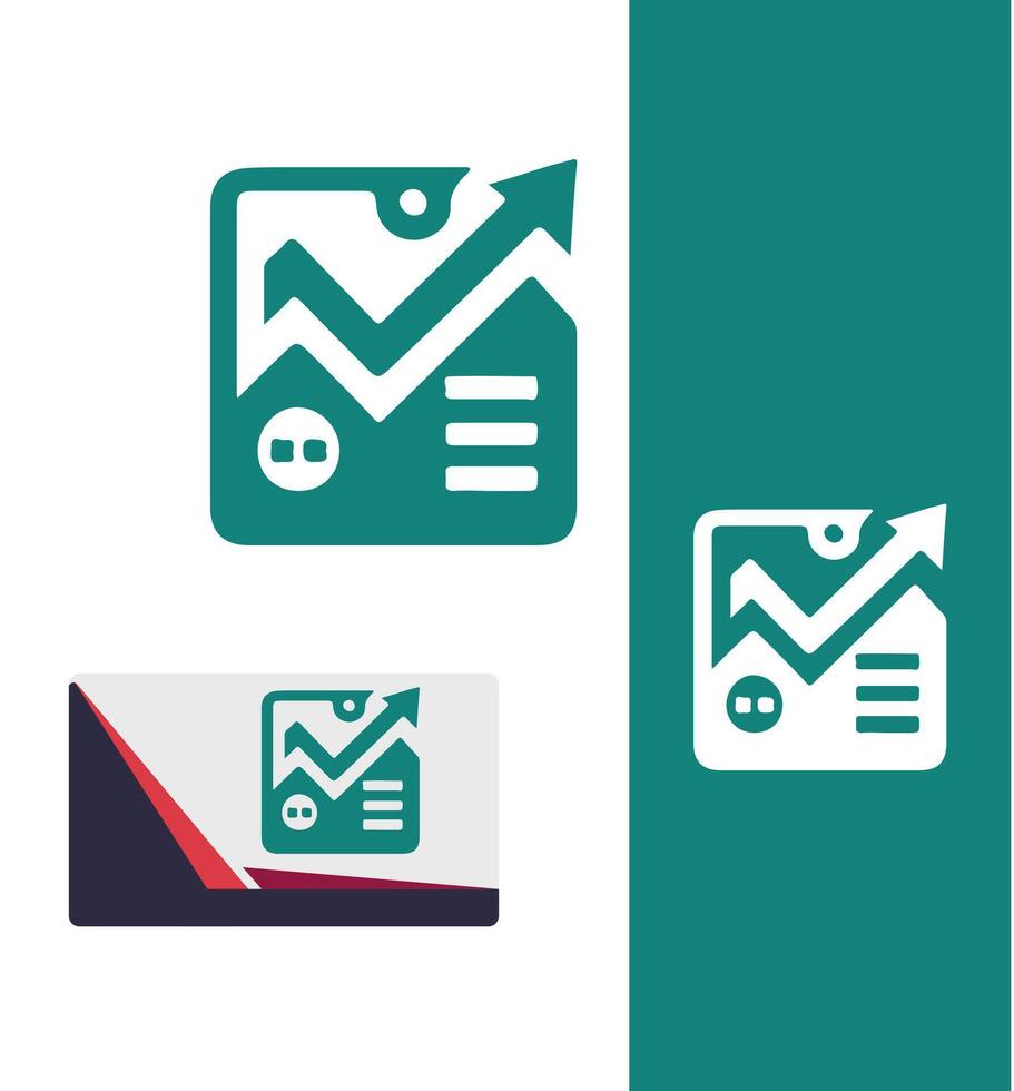 Profit Pulse finance chart vector