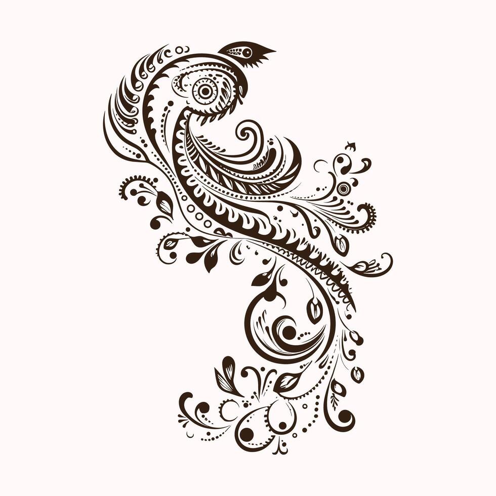 Eastern Pattern Motif vector