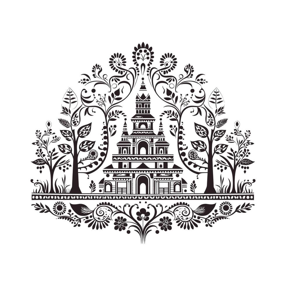 Decorative Mandala Inspired Elements vector