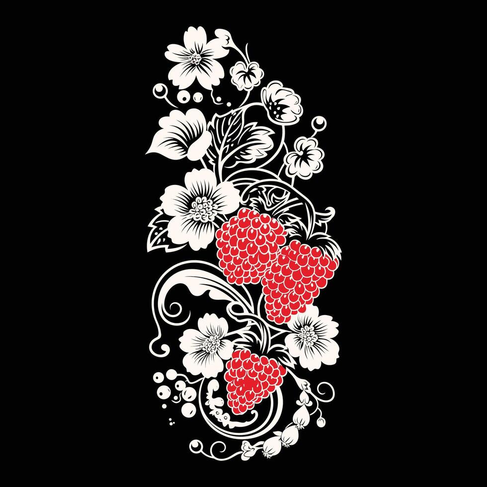 Mystical Botanical Design vector