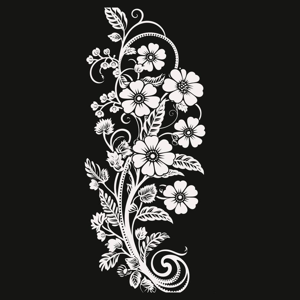 Ornamental Nature Frame vector