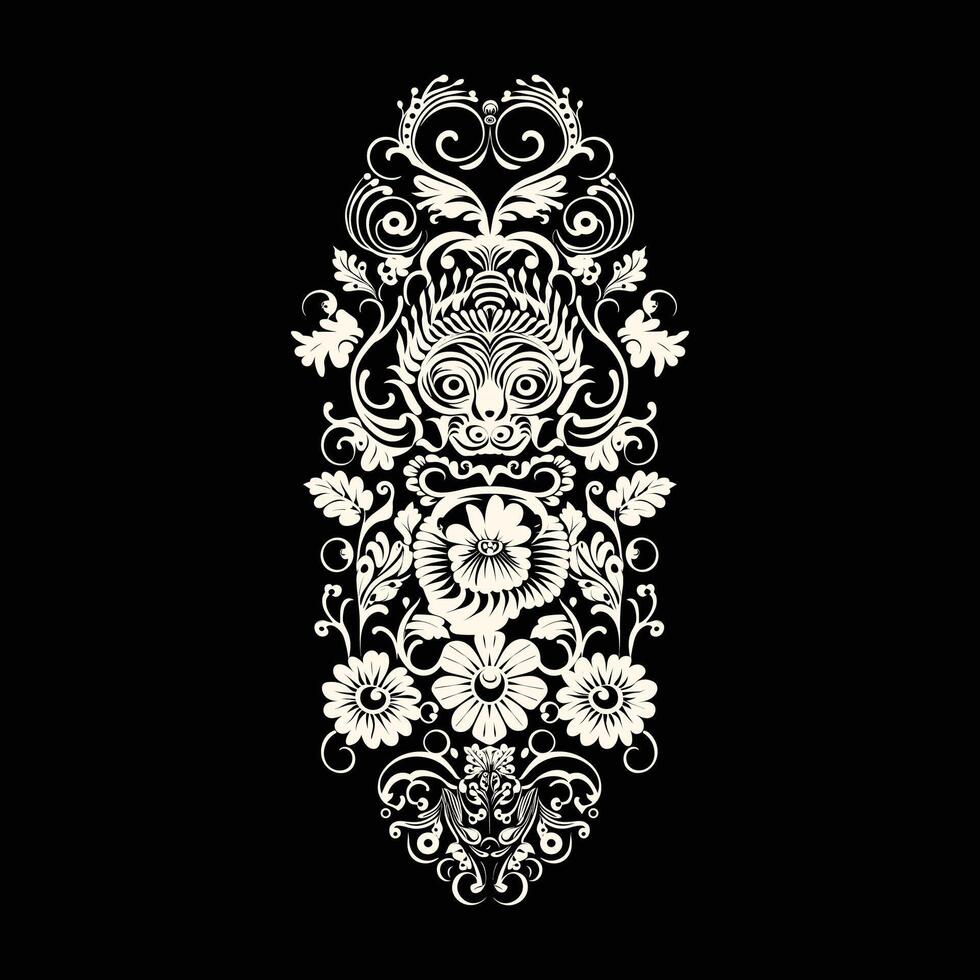 Decorative Hand-Drawn Mandala vector
