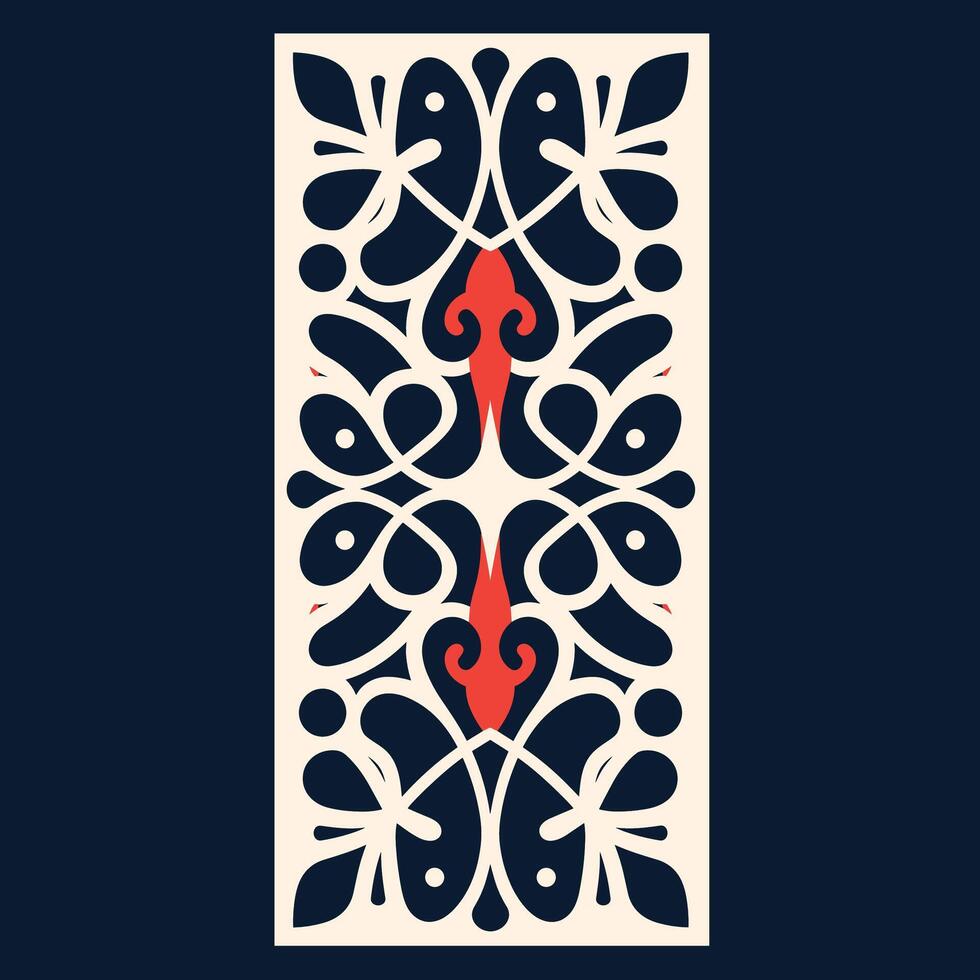 Ethnic Inspired Art Pattern vector