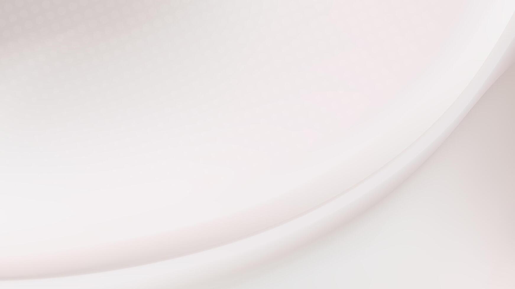 Abstract background with a flowing soft white texture. vector
