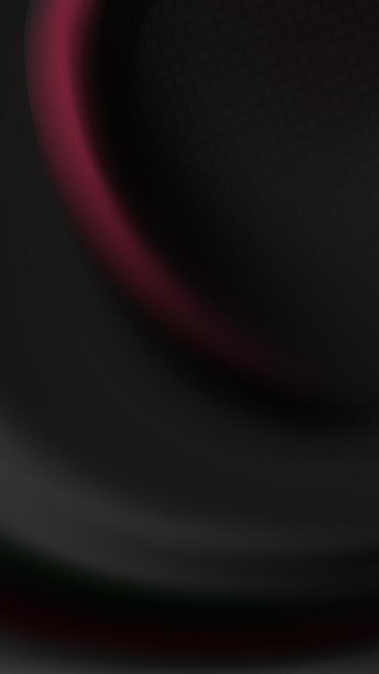 Vertical abstract dark background with a crimson swirl. vector