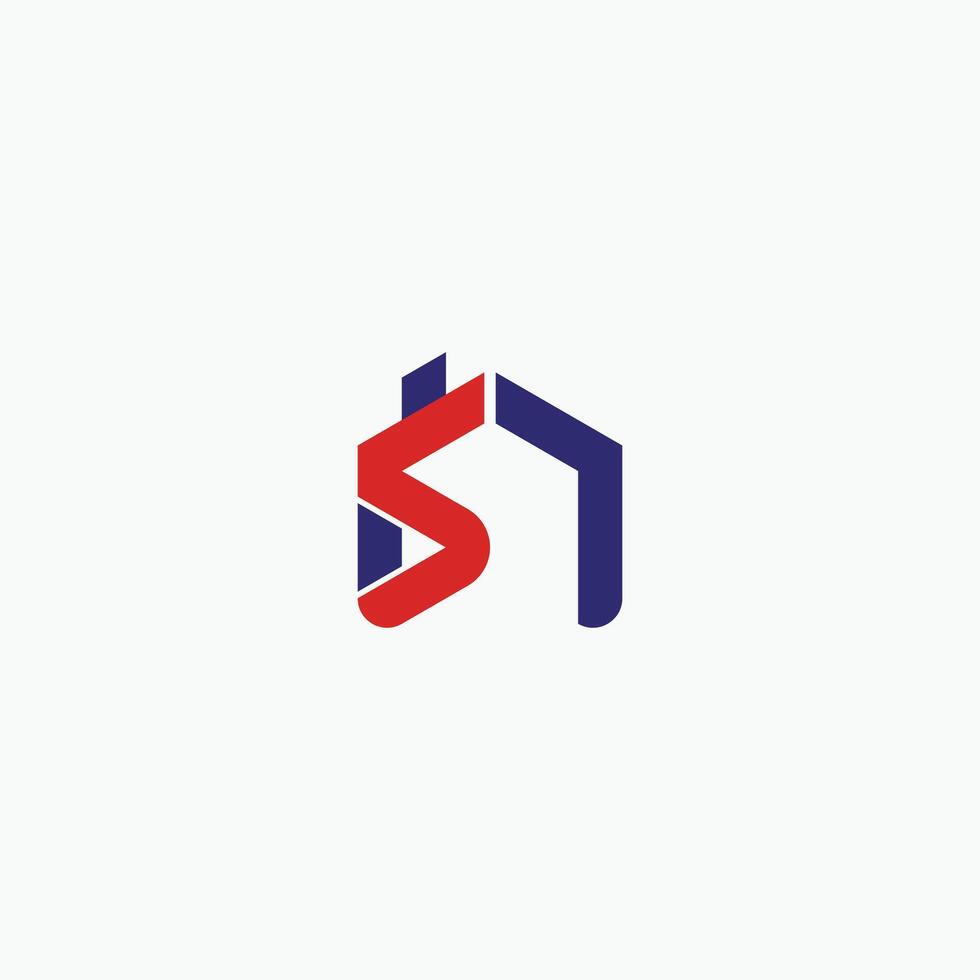 s home logo design vector