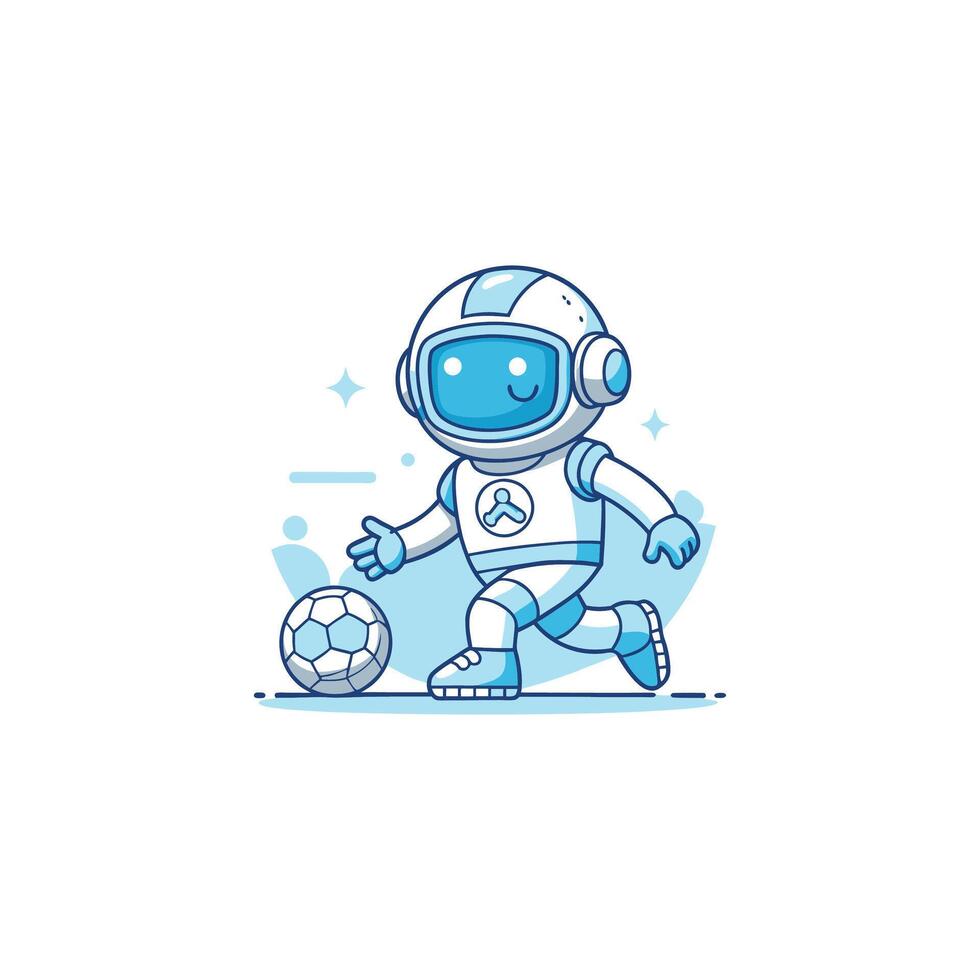 Planet Space Cartoon Icon Illustration Science Technology vector