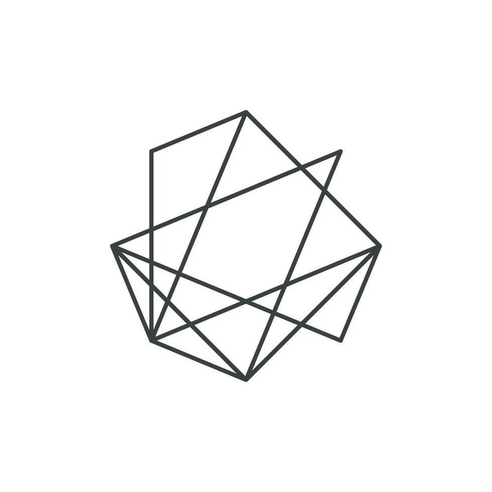 Constellation Star Logo Template Illustration Design. EPS 10. vector