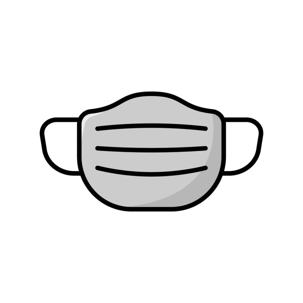 Respirator Mask Icons vector