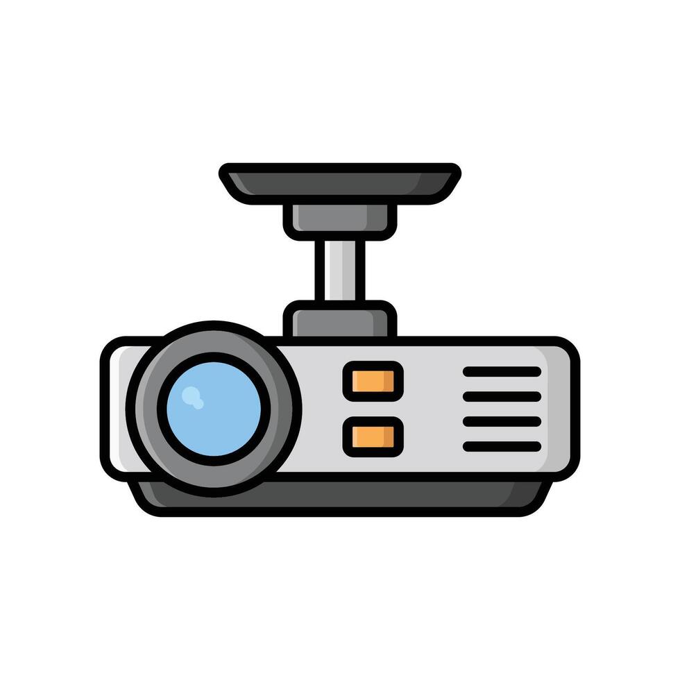 Office Presentation Projector vector