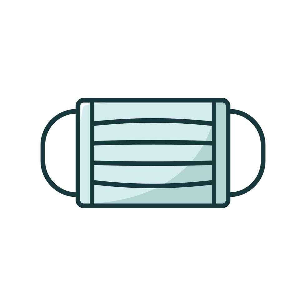 N95 Mask Illustration vector