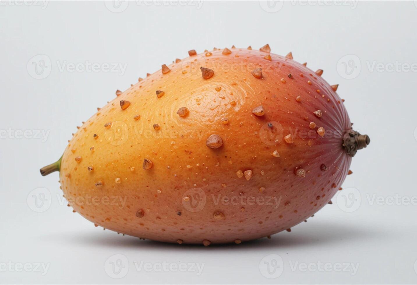 A large papaya with spikes on it photo