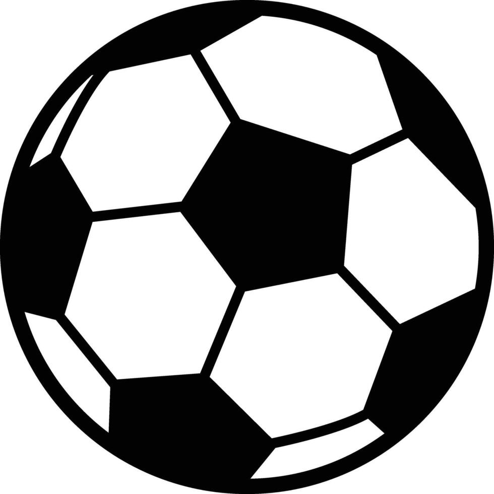 Football silhouette icon design on white background vector
