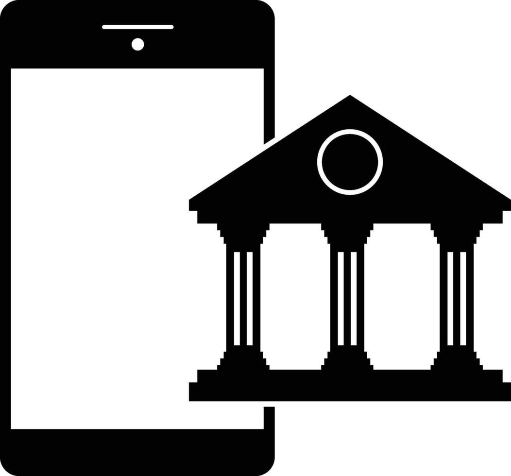 Digital, Electronic Banking Fintech Icon vector