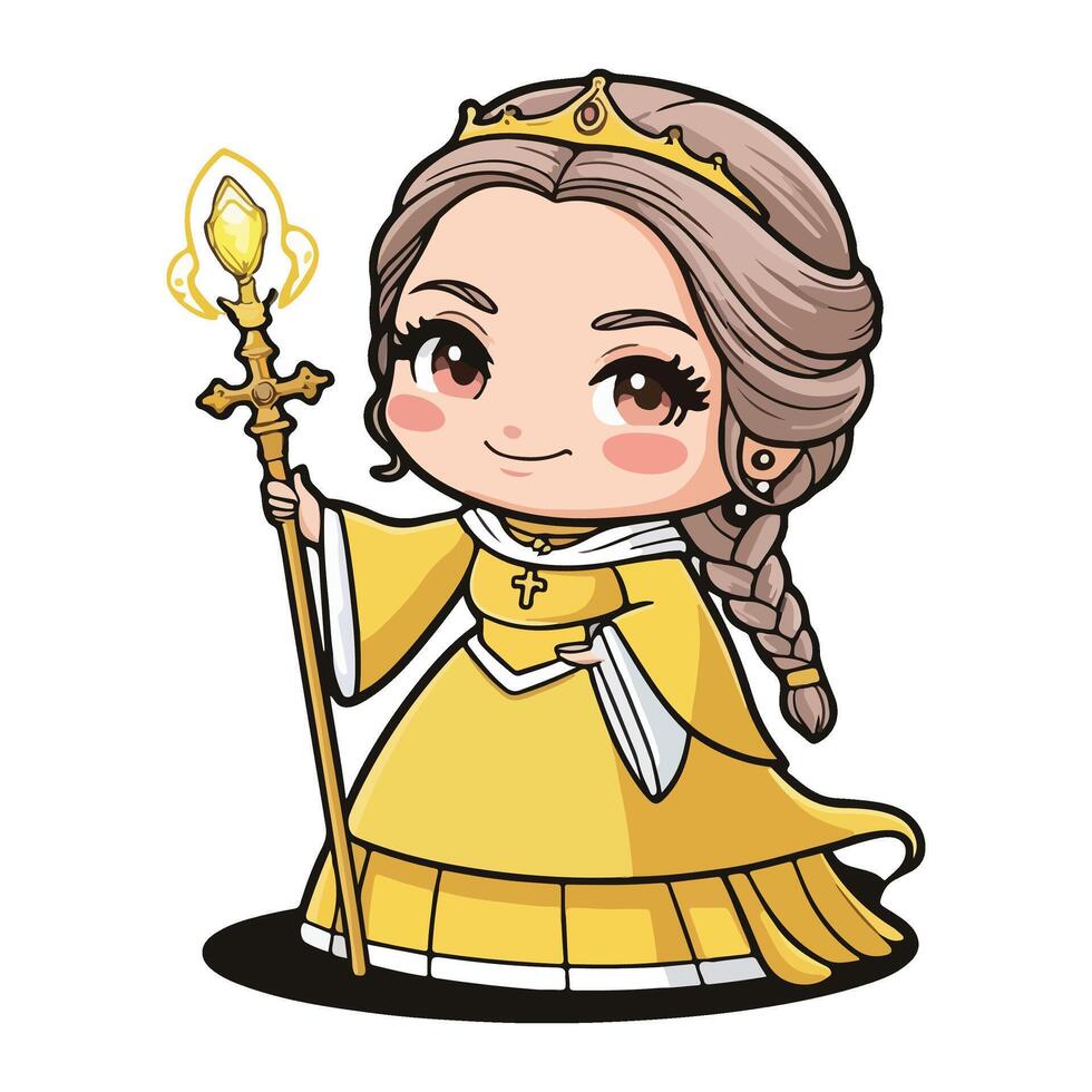 The Royal Bloom in Gold vector