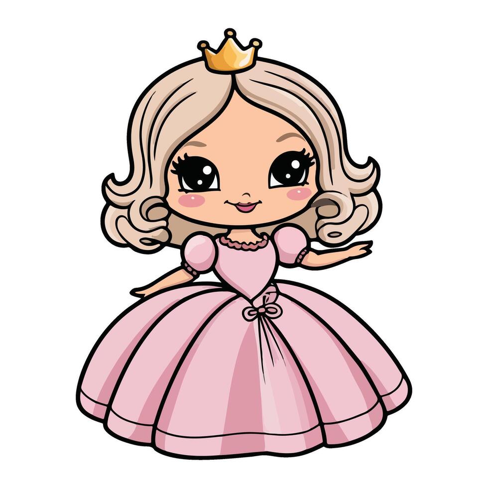 The Princess of Pastel Dreams vector