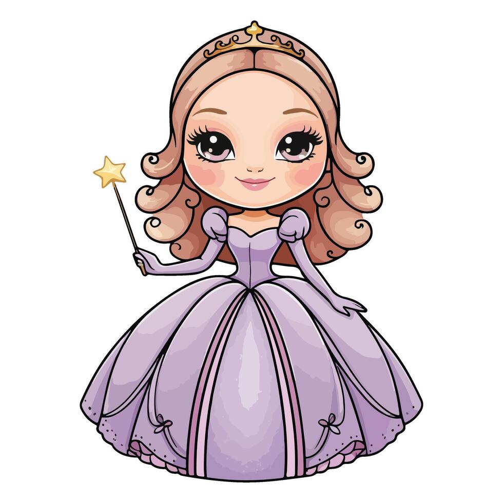 The Royal Fairy of the Kingdom vector
