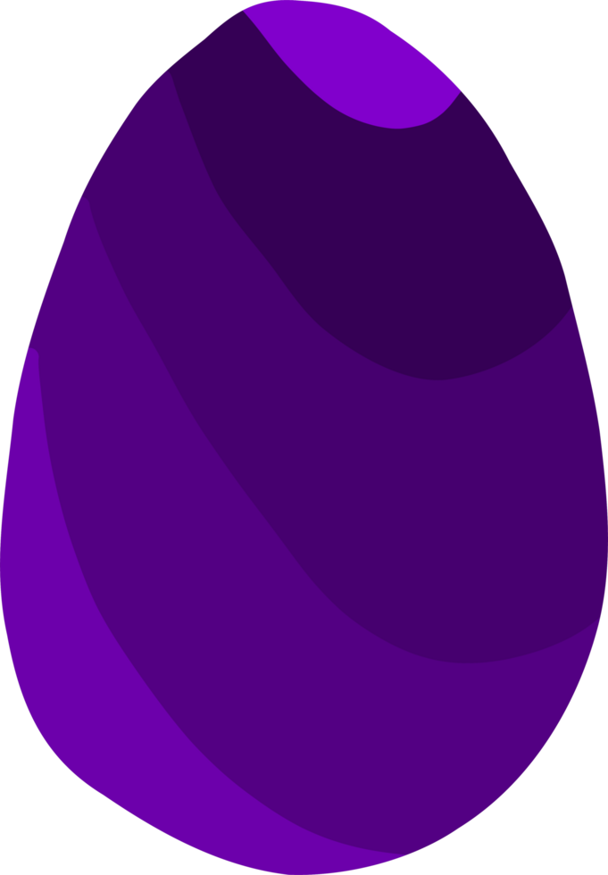 purple color pattern easter egg png
