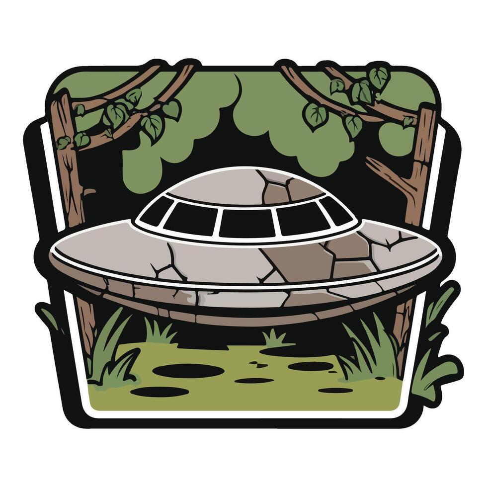 The Enigmatic Saucer vector