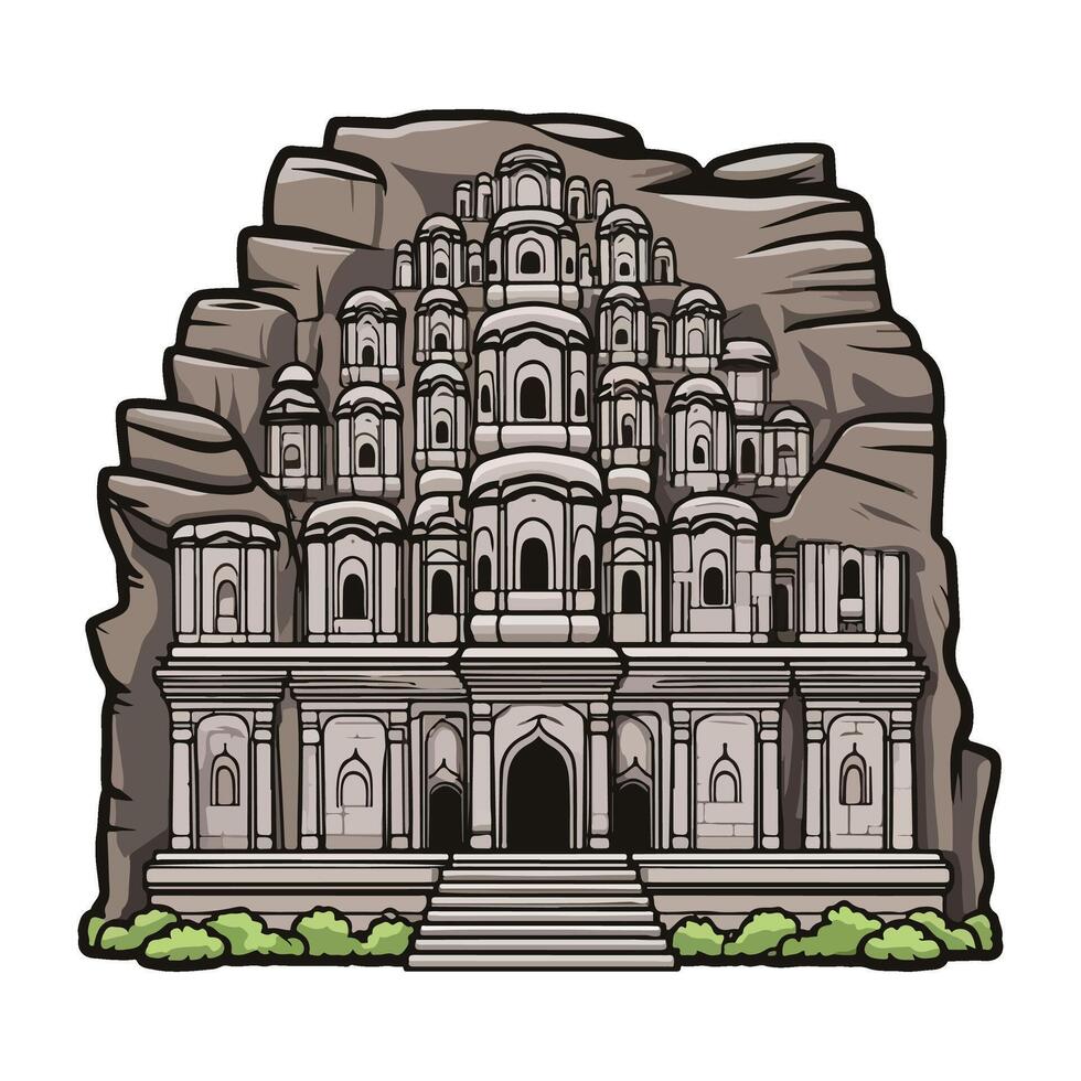 Sacred Pathway of Time vector