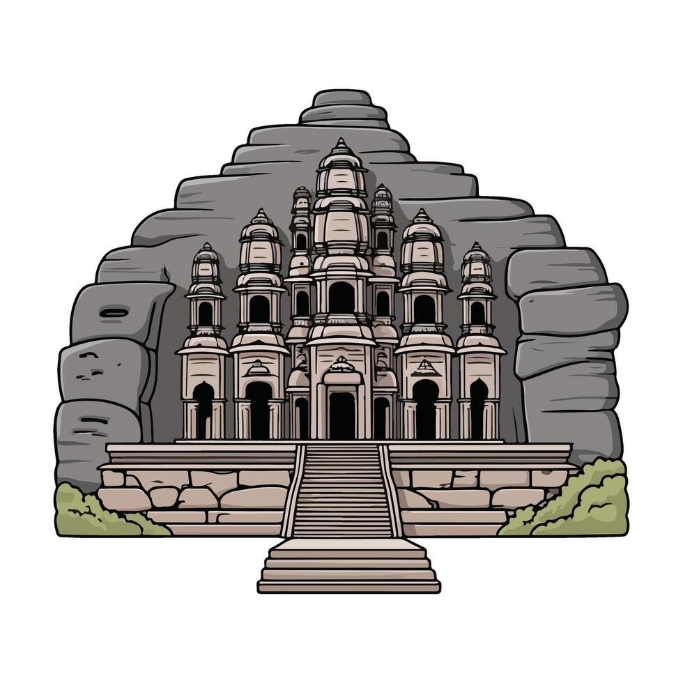 The Majestic Ruins vector