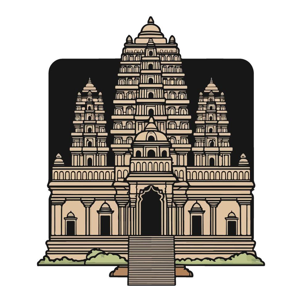 The Lost Empire Sacred Place vector