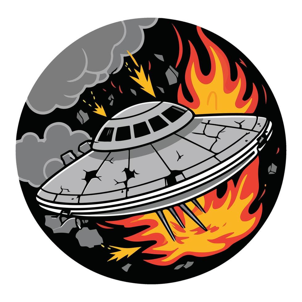 The Night Sky Phenomenon vector