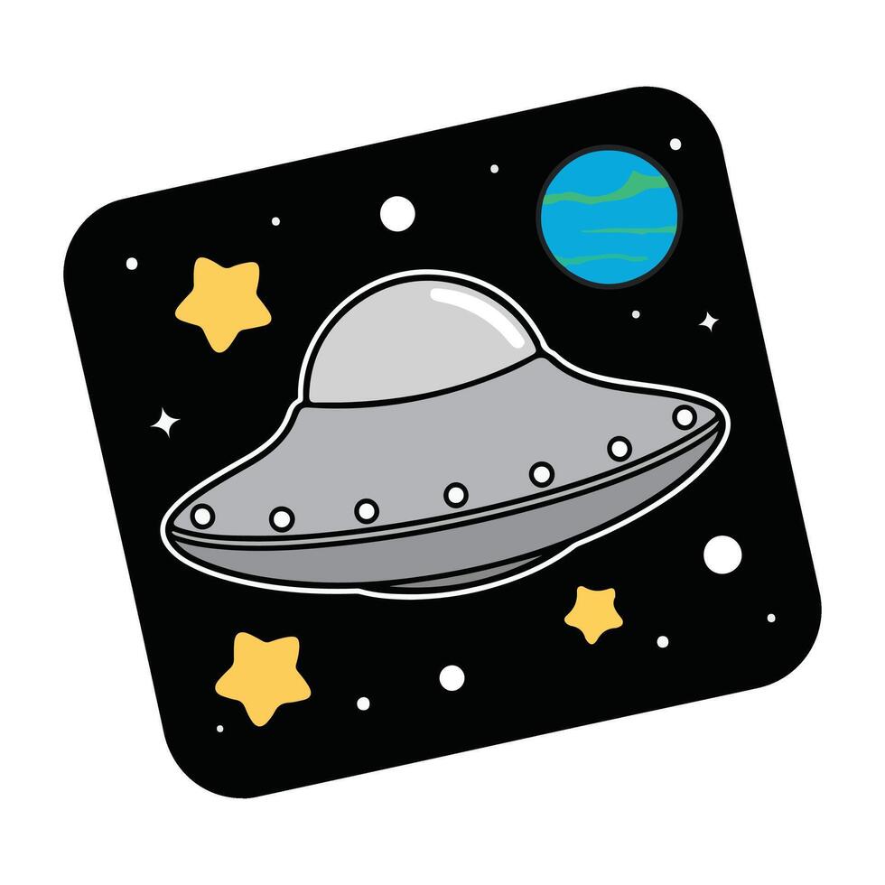 The Space Drifter vector