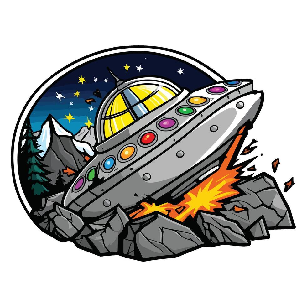 The Strange Encounter vector
