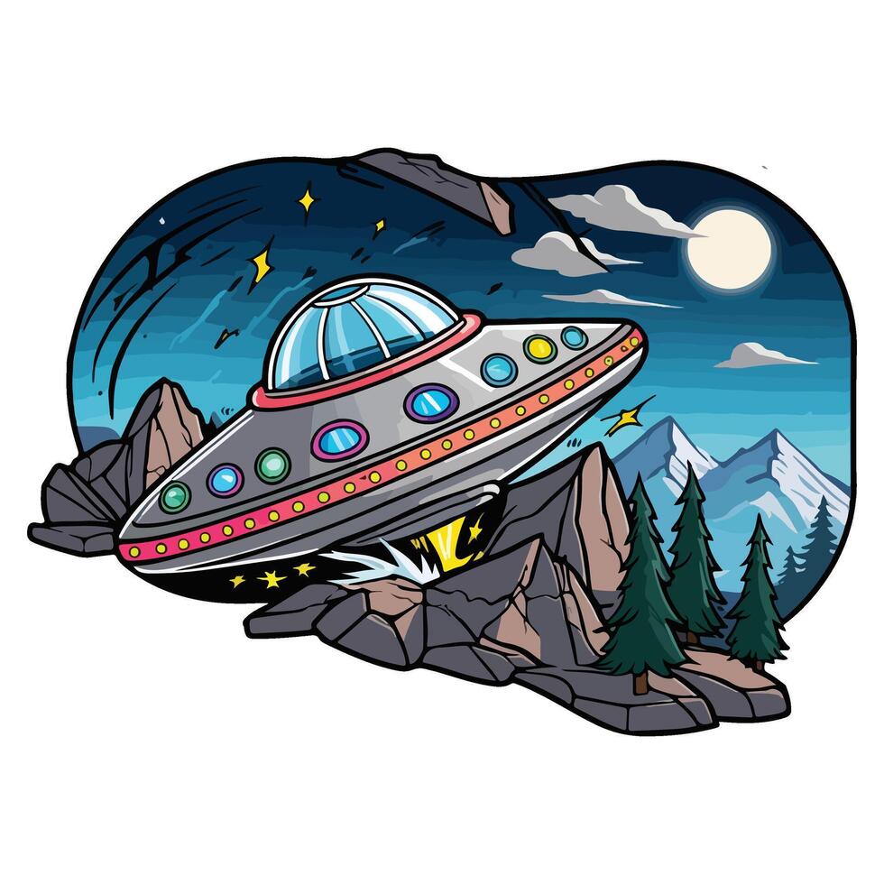 The Floating Wonder vector