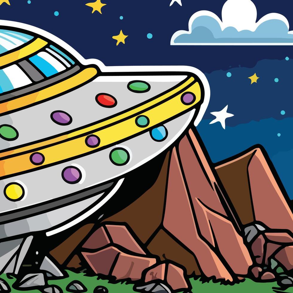 The Unknown Spacecraft vector