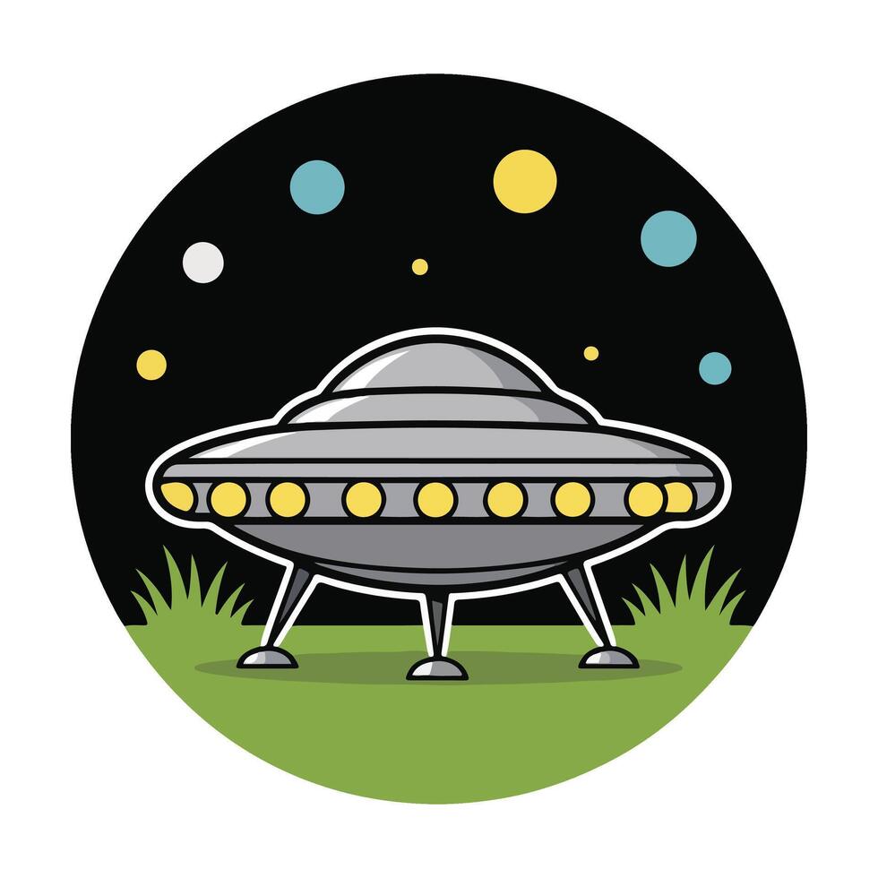 The Unknown Saucer vector
